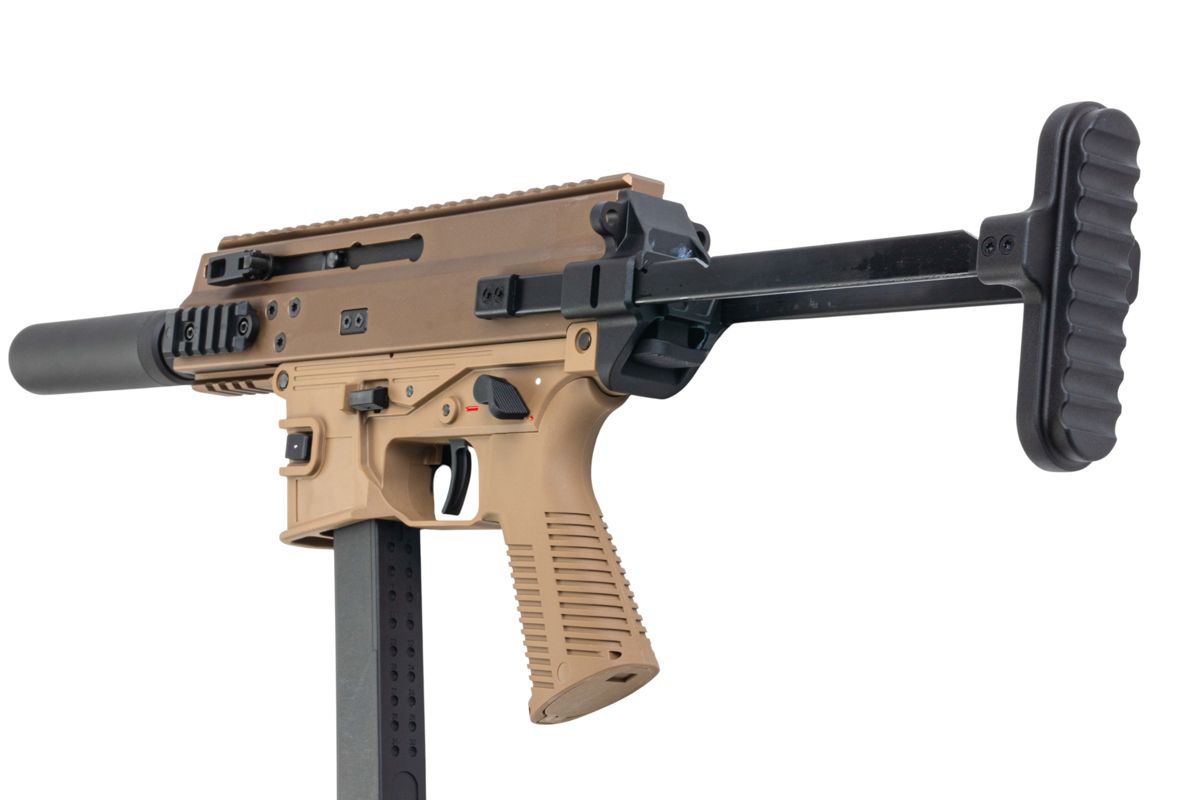Maruyama SCW-9 PRO-G Airsoft GBB SMG - TAN