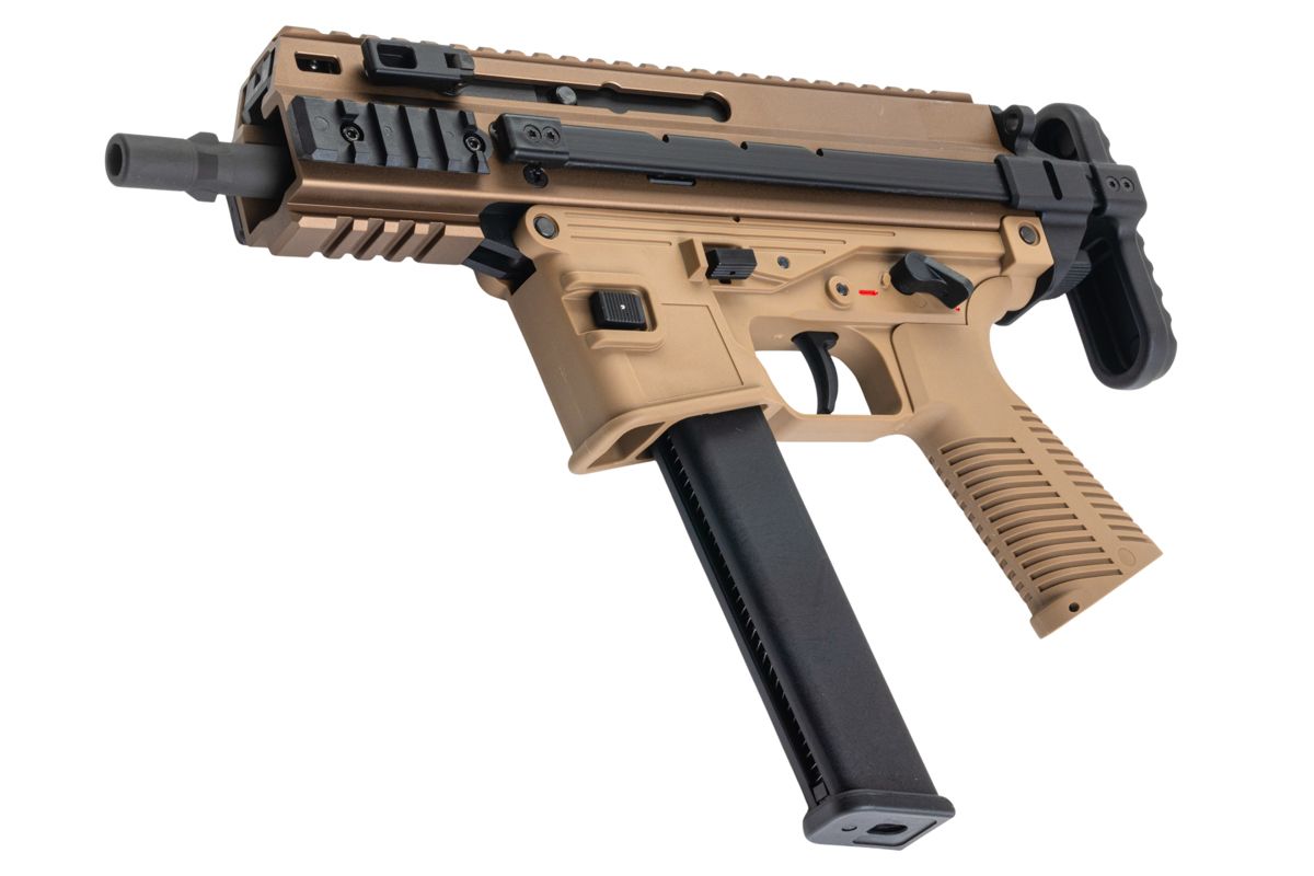 Maruyama SCW-9 PRO-G Airsoft GBB SMG - TAN