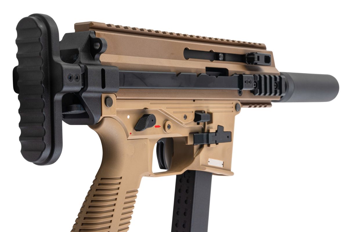 Maruyama SCW-9 PRO-G Airsoft GBB SMG - TAN