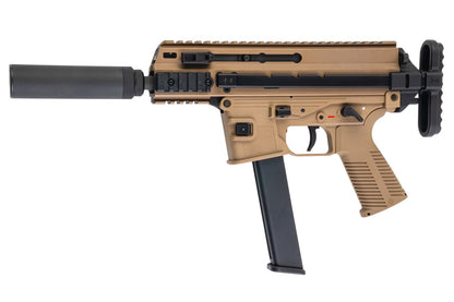 Maruyama SCW-9 PRO-G Airsoft GBB SMG - TAN
