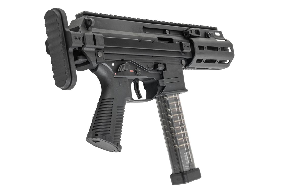 Maruyama SCW-9 PRO SD2 エアソフトガン GBB SMG - ブラック