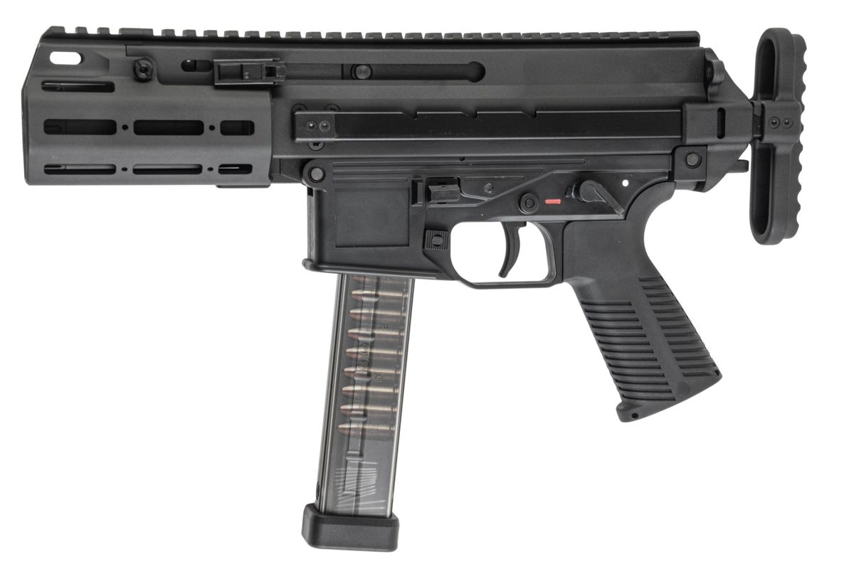 Maruyama SCW-9 PRO SD2 エアソフトガン GBB SMG - ブラック