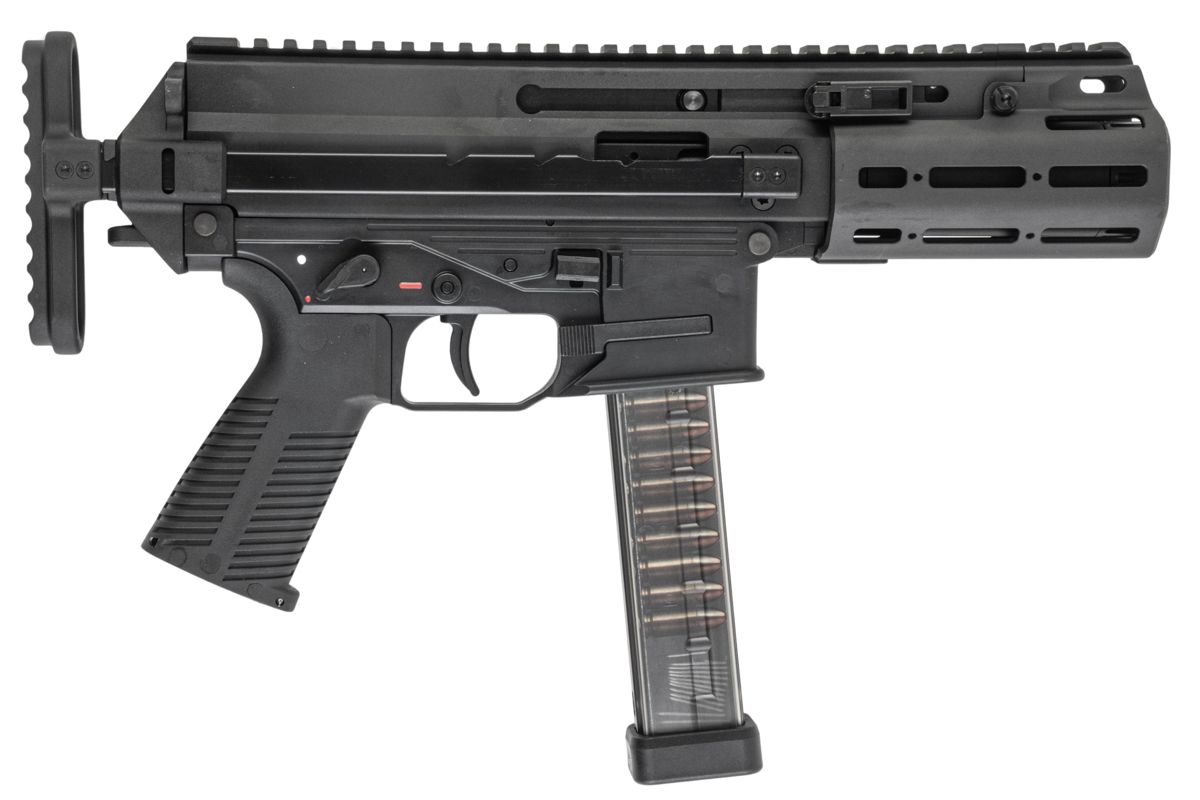 Maruyama SCW-9 PRO SD2 エアソフトガン GBB SMG - ブラック