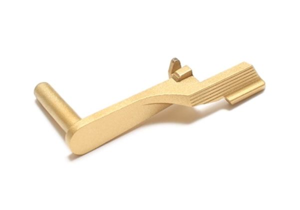 Nine Ball Tokyo Marui ハイキャパ GBB エアソフト カスタム GBBスライドストップ - 金(きん)
