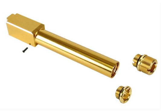 Nine Ball ノンリコイル 2ウェイアウターバレル 14mm CCWアダプターー付き Umarex (VFC) G17 Gen 4 GBB エアソフトガン用 - GD
