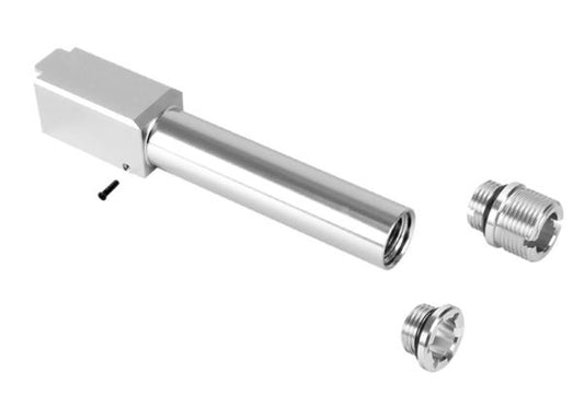 Nine Ball VFC Glock 19x GBB エアソフト ノンリコイル 2ウェイ アウターバレル 14mm CCW アダプターー付き - SV