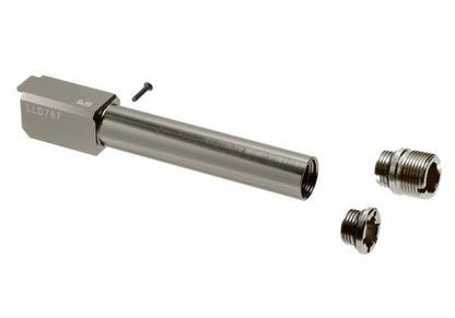 Nine Ball Tokyo Marui G19 ノンリコイル 2ウェイアウターバレル NEO - ガンメタル