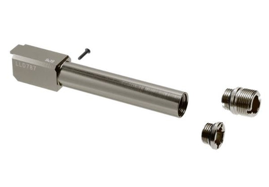 Nine Ball Tokyo Marui G19 ノンリコイル 2ウェイアウターバレル NEO - ガンメタル