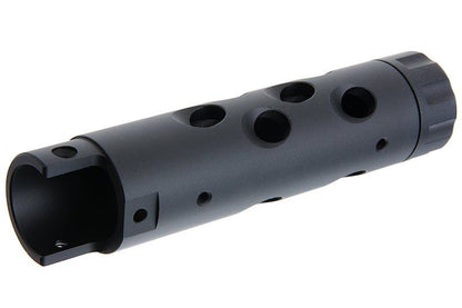 Narcos Airsoft Action Army AAP01 GBB エアソフト フロントバレルキット (タイプ1、CNCアルミニウム / アルミ 6061) - ブラック