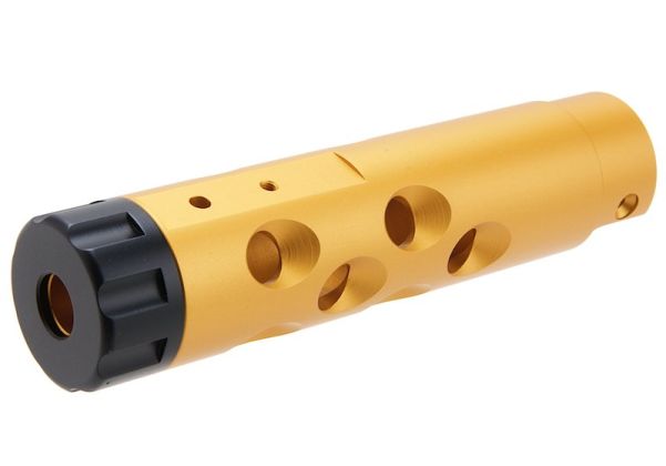 Narcos Airsoft Action Army AAP01 GBB エアソフト フロントバレルキット (タイプ1) (CNCアルミニウム / アルミ 6061) - 金(きん)