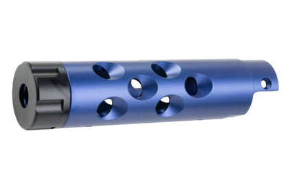 Narcos Airsoft Action Army AAP01 GBB エアソフト フロントバレルキット (タイプ1) (CNCアルミニウム / アルミ 6061) - ブルー