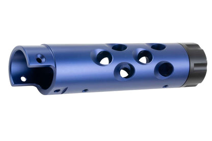 Narcos Airsoft Action Army AAP01 GBB エアソフト フロントバレルキット (タイプ1) (CNCアルミニウム / アルミ 6061) - ブルー