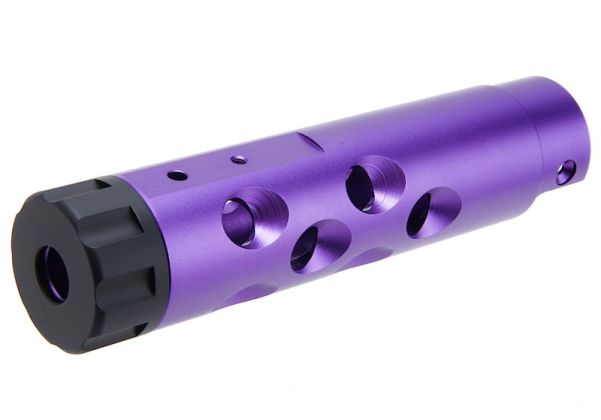 Narcos Airsoft Action Army AAP01 GBB エアソフト フロントバレルキット (タイプ1) (CNCアルミニウム / アルミ 6061) - 紫