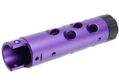 Narcos Airsoft Action Army AAP01 GBB エアソフト フロントバレルキット (タイプ1) (CNCアルミニウム / アルミ 6061) - 紫