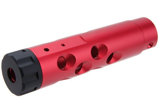 Narcos Airsoft Action Army AAP01 GBB エアソフト フロントバレルキット (タイプ1) (CNCアルミニウム / アルミ 6061) - 赤