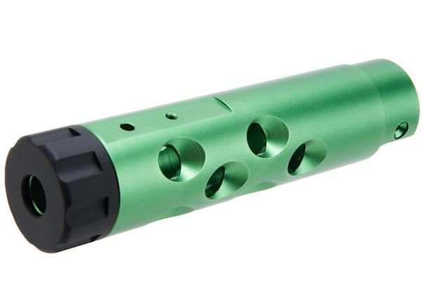Narcos Airsoft Action Army AAP01 GBB エアソフト フロントバレルキット (タイプ1) (CNCアルミニウム / アルミ 6061) - グリーン