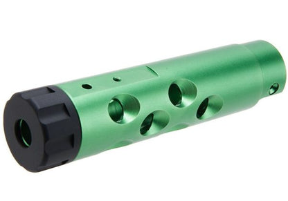 Narcos Airsoft Action Army AAP01 GBB エアソフト フロントバレルキット (タイプ1) (CNCアルミニウム / アルミ 6061) - グリーン