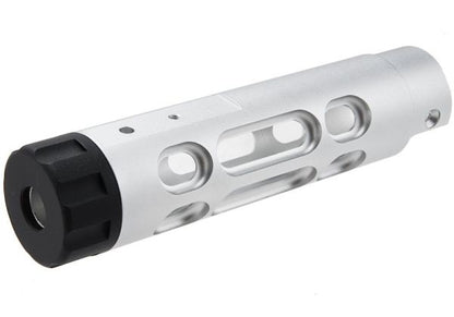 Narcos Airsoft Action Army AAP01 GBB エアソフト フロントバレルキット (タイプ2) (CNCアルミニウム / アルミ 6061) - 銀(ぎん)