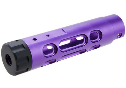 Narcos Airsoft Action Army AAP01 GBB エアソフト フロントバレルキット (タイプ2) (CNCアルミニウム / アルミ 6061) - 紫