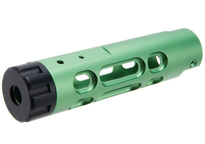 Narcos Airsoft Action Army AAP01 GBB エアソフト フロントバレルキット (タイプ2) (CNCアルミニウム / アルミ 6061) - グリーン