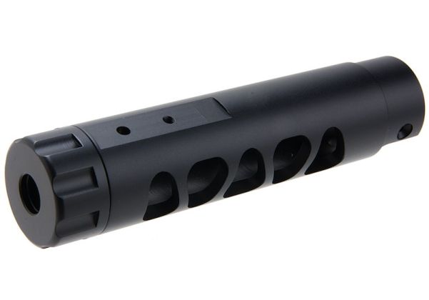 Narcos Airsoft Action Army AAP01 GBB エアソフト フロントバレルキット (タイプ3) (CNCアルミニウム / アルミ 6061) - ブラック