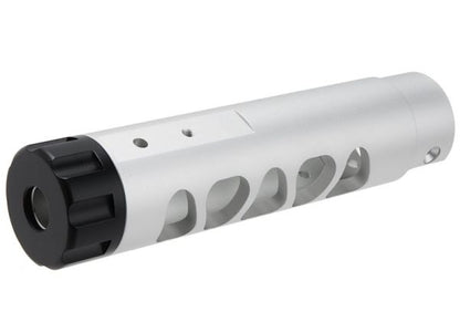 Narcos Airsoft Action Army AAP01 GBB エアソフト フロントバレルキット (タイプ3) (CNCアルミニウム / アルミ 6061) - 銀(ぎん)