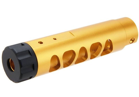 Narcos Airsoft Action Army AAP01 GBB エアソフト フロントバレルキット (タイプ3) (CNCアルミニウム / アルミ 6061) - 金(きん)