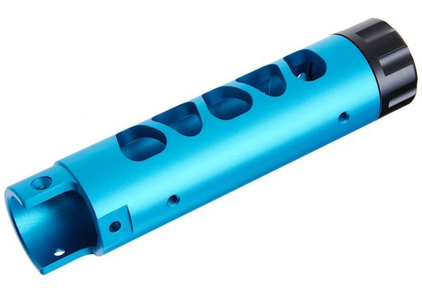 Narcos Airsoft Action Army AAP01 GBB エアソフト フロントバレルキット (タイプ3) (CNCアルミニウム / アルミ 6061) - ライトブルー
