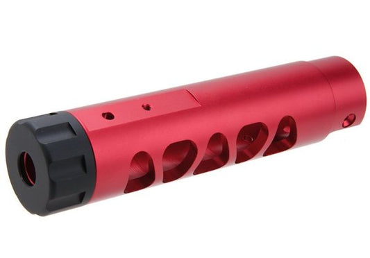 Narcos Airsoft Action Army AAP01 GBB エアソフト フロントバレルキット (タイプ3) (CNCアルミニウム / アルミ 6061) - 赤