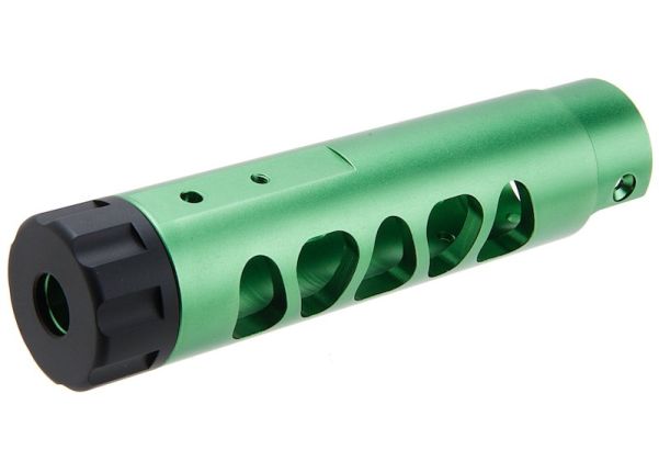 Narcos Airsoft Action Army AAP01 GBB エアソフト フロントバレルキット (タイプ3) (CNCアルミニウム / アルミ 6061) - グリーン