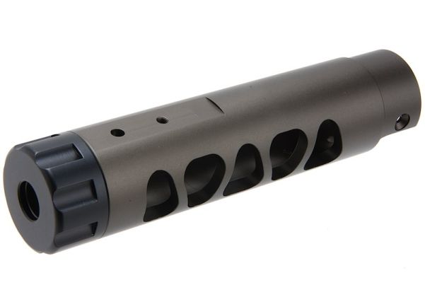 Narcos Airsoft Action Army AAP01 GBB エアソフト フロントバレルキット (タイプ3) (CNCアルミニウム / アルミ 6061) - チタングレー