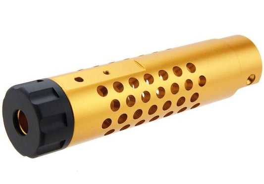 Narcos Airsoft Action Army AAP01 GBB エアソフトフロントバレルキット (タイプ4) (CNCアルミニウム / アルミ 6061) - 金(きん)