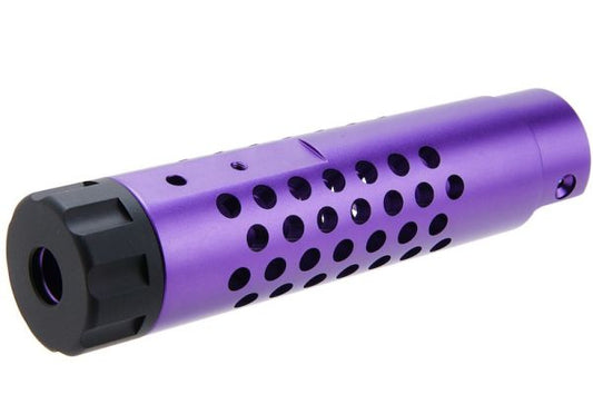 Narcos Airsoft Action Army AAP01 GBB エアソフト フロントバレルキット (タイプ4) (CNCアルミニウム / アルミ 6061) - 紫