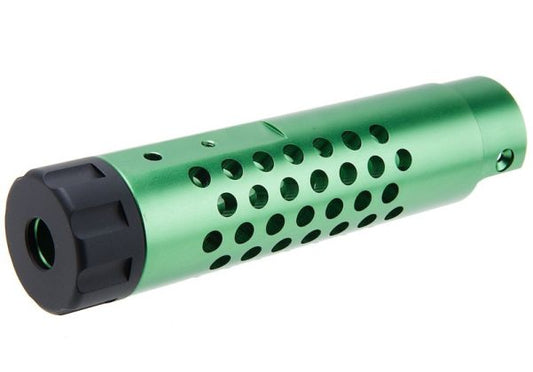 Narcos Airsoft Action Army AAP01 GBB エアソフト フロントバレルキット (タイプ4) (CNCアルミニウム / アルミ 6061) - グリーン
