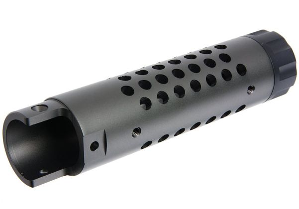 Narcos Airsoft Action Army AAP01 GBB エアソフト フロントバレルキット (タイプ4) (CNCアルミニウム / アルミ 6061) - チタングレー