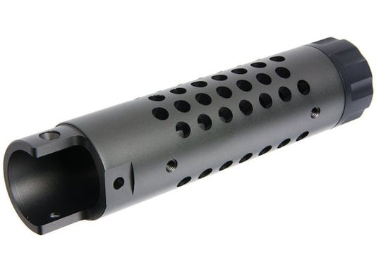 Narcos Airsoft Action Army AAP01 GBB エアソフト フロントバレルキット (タイプ4) (CNCアルミニウム / アルミ 6061) - チタングレー