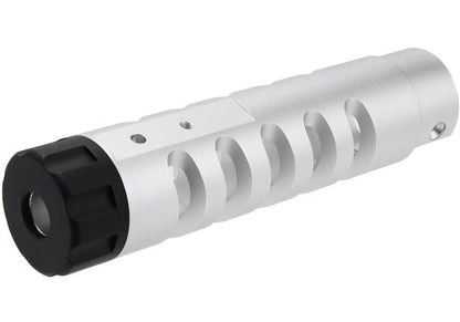 Narcos Airsoft Action Army AAP01 GBB エアソフト フロントバレルキット (タイプ5) (CNCアルミニウム / アルミ 6061) - 銀(ぎん)