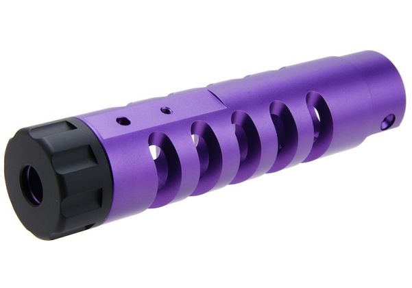 Narcos Airsoft Action Army AAP01 GBB エアソフト フロントバレルキット (タイプ5) (CNCアルミニウム / アルミ 6061) - 紫