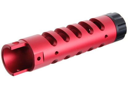 Narcos Airsoft Action Army AAP01 GBB エアソフト フロントバレルキット (タイプ5) (CNCアルミニウム / アルミ 6061) - 赤