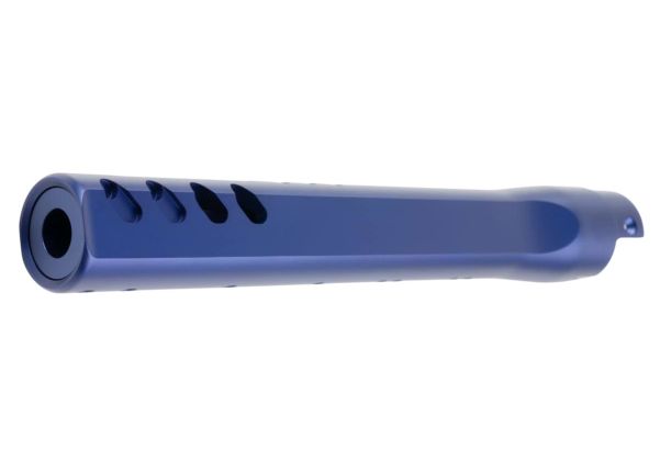 Narcos Airsoft Action Army AAP01 GBB エアソフト フロントハンターバレルキット (CNCアルミニウム / アルミ 6061) - ブルー