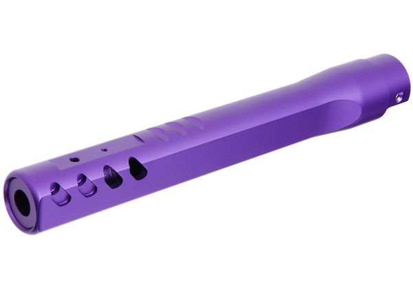 Narcos Airsoft Action Army AAP01 GBB エアソフト フロントハンターバレルキット (CNCアルミニウム / アルミ 6061) - 紫