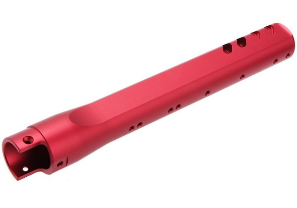 Narcos Airsoft Action Army AAP01 GBB エアソフト フロントハンターバレルキット (CNCアルミニウム / アルミ 6061) - 赤