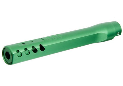 Narcos Airsoft Action Army AAP01 GBB エアソフト フロントハンターバレルキット (CNCアルミニウム / アルミ 6061) - グリーン