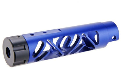 Narcos Airsoft Action Army AAP01 フロントバレルキット (タイプ6) (CNCアルミニウム / アルミ 6061) - ブルー