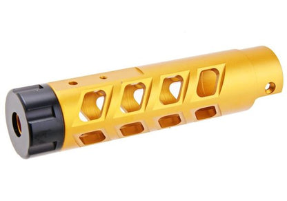 Narcos Airsoft Action Army AAP01 フロントバレルキット (タイプ8) (CNCアルミニウム / アルミ 6061) - 金(きん)