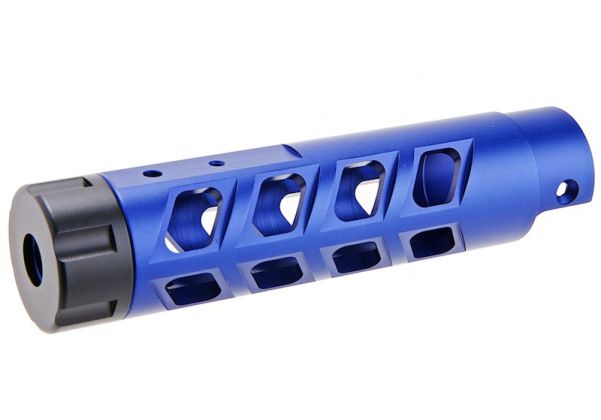 Narcos Airsoft Action Army AAP01 フロントバレルキット (タイプ8) (CNCアルミニウム / アルミ 6061) - ブルー