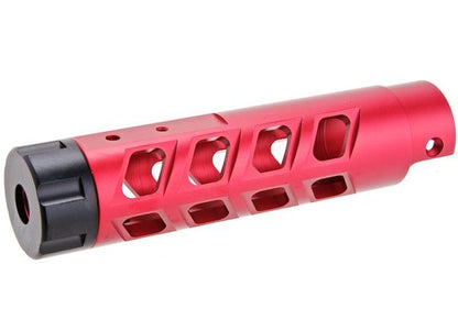 Narcos Airsoft Action Army AAP01 フロントバレルキット (タイプ8) (CNCアルミニウム / アルミ 6061) - 赤
