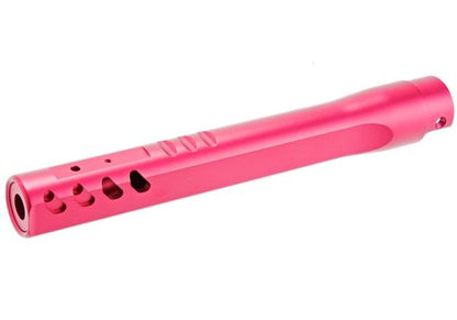 Narcos Airsoft Action Army AAP01 フロントハンターバレルキット (CNCアルミニウム / アルミ 6061) - ピンク