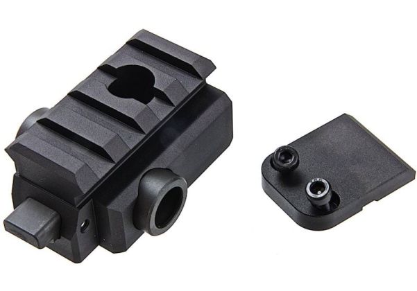 Northeast UZI MP2A1 GBB SMG 1913 ストックアダプターー - ブラック
