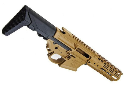 EMG NOVESKE GEN4 ゲットー ブラスター レシーバー キット (7.94 インチ) マルイ MWS GBB (DYTAC 製) セラコート ブラウン